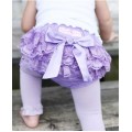 Ruffled Lavender Lace Woven Bloomer RuffleButts 